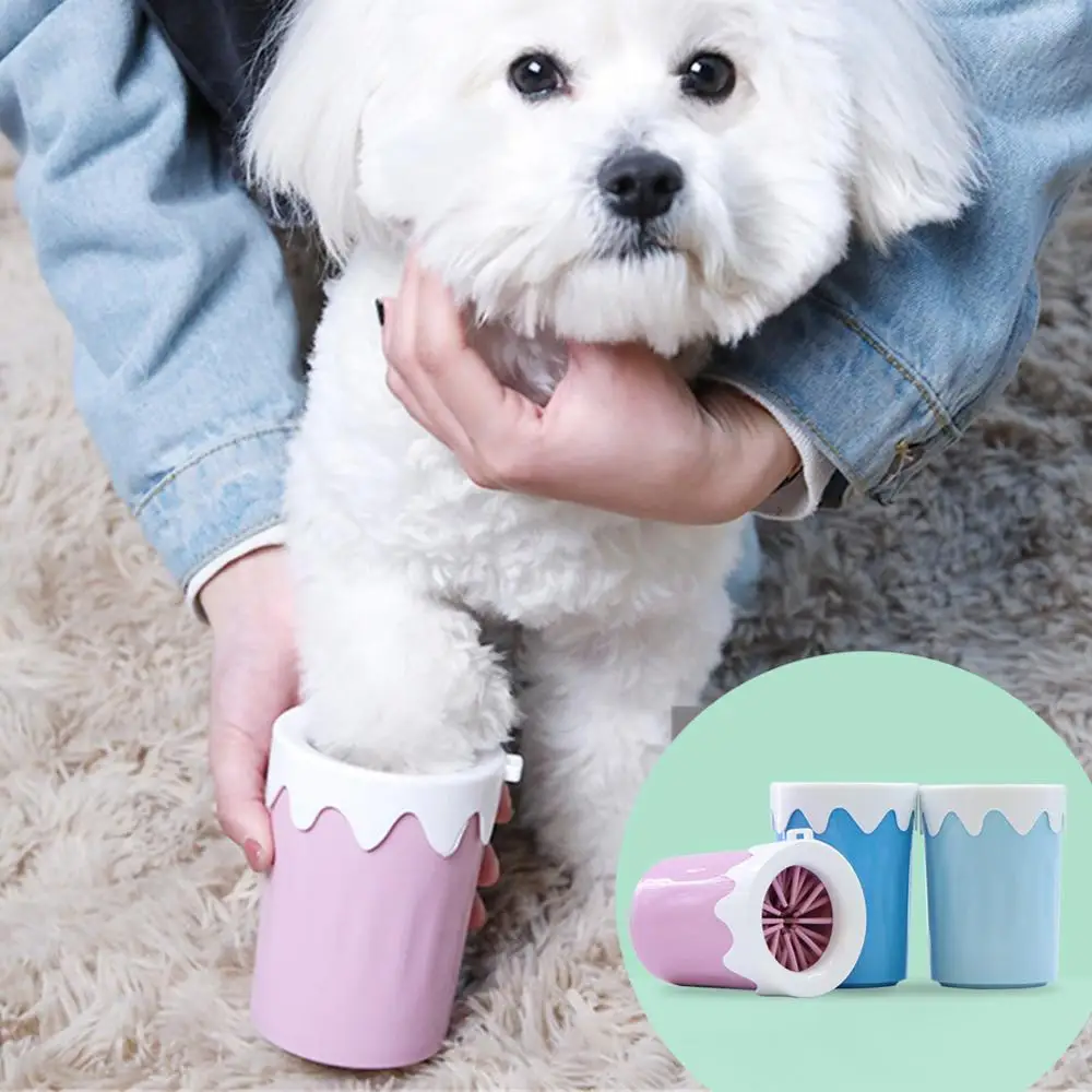 Dog Cat Foot Washer Portable Pets Paw Cleaner Cup Puppy Kitten Dirty Paw Quickly Cleaning Cups Soft Silicone Pet Foot Wash Tool
Dog Cat Foot Washer Portable Pets Paw Cleaner Cup Puppy Kitten Dirty Paw Quickly Cleaning Cups Soft Silicone Pet Foot Wash Tool