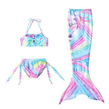 Girls Tail Mermaid Tails Kids Swimsuit Costumes Color Unicorn Bikini Swimming Cosplay Little Mermaid tail for Children Swimwear
Girls Tail Mermaid Tails Kids Swimsuit Costumes Color Unicorn Bikini Swimming Cosplay Little Mermaid tail for Children Swimwear