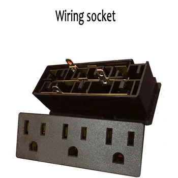 American standard Embedded Power Socket 3AC USB Outlet Desktop Socket Wiring Module DIY Socket 3 pins Connector Plug
American standard Embedded Power Socket 3AC USB Outlet Desktop Socket Wiring Module DIY Socket 3 pins Connector Plug
