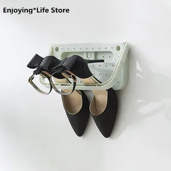 Wall-mounted Foldable Shoe Rack Slippers Shelf Home No Trace Space-saving High Heels Sports Storage Rack Accessories Supplies
Wall-mounted Foldable Shoe Rack Slippers Shelf Home No Trace Space-saving High Heels Sports Storage Rack Accessories Supplies