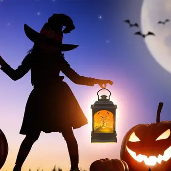 Halloween Creative Vintage LED Lantern Pumpkin Castle Light Hanging Lantern Witch Kids Skull Props Home Decor Lamp Party Ghost
Halloween Creative Vintage LED Lantern Pumpkin Castle Light Hanging Lantern Witch Kids Skull Props Home Decor Lamp Party Ghost