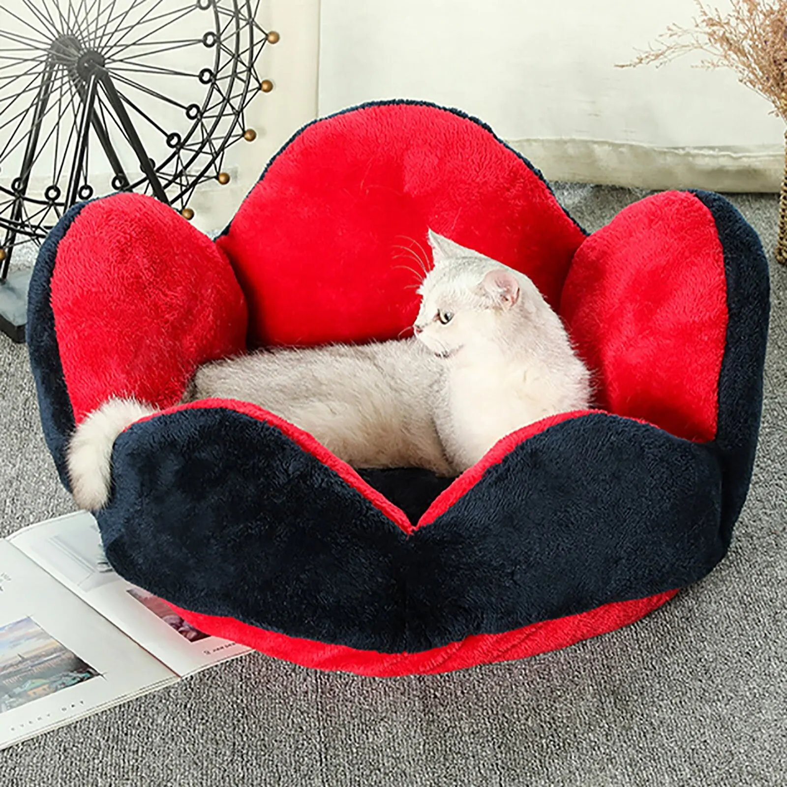 Dog's Paw Cat Kennel Dog Bed Four Seasons Universal Pet Warm Small and Medium-sized Cat Kennel Cat Supplies Winter Cat Bed^_^
Dog's Paw Cat Kennel Dog Bed Four Seasons Universal Pet Warm Small and Medium-sized Cat Kennel Cat Supplies Winter Cat Bed^_^