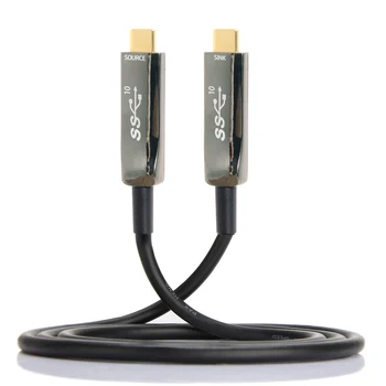 Active Fiber Optic Fast Transfer Gen2 10Gbps USB-C Type-C AOC Cable 2M 5M 10M 20M 30M
Active Fiber Optic Fast Transfer Gen2 10Gbps USB-C Type-C AOC Cable 2M 5M 10M 20M 30M