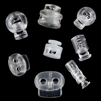 10pcs Cord Lock Plastic Stopper Cord Ends Toggles Clip Buckle Transparent Clear Frost Shoelace Sportswear DIY Bag Accessories
10pcs Cord Lock Plastic Stopper Cord Ends Toggles Clip Buckle Transparent Clear Frost Shoelace Sportswear DIY Bag Accessories