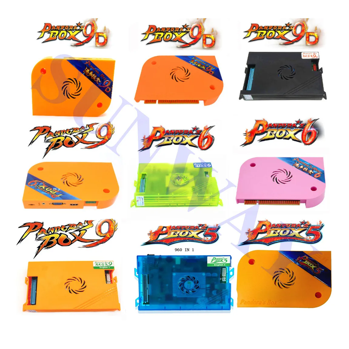 Original Pandora's Box series Arcade jamma Game motherboard PCB 5 6/9/9D,Arcade version and Family version Multi game board 
Original Pandora's Box series Arcade jamma Game motherboard PCB 5 6/9/9D,Arcade version and Family version Multi game board