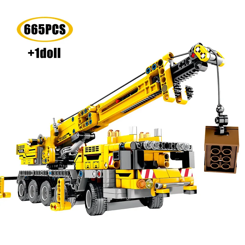 Building Blocks car Technic Code crane Bricks Creator APP Remote Control Car Bricks Toys Gifts For Children
Building Blocks car Technic Code crane Bricks Creator APP Remote Control Car Bricks Toys Gifts For Children