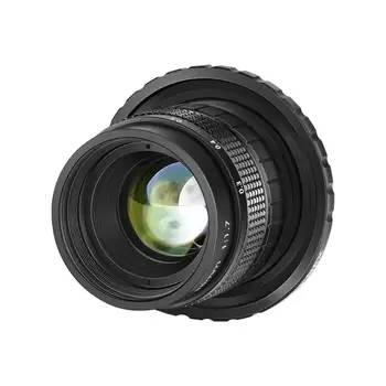 Neewer 35mm F1.7 Large Aperture APS-C Aluminum Lens Compatible with Sony E-Mount Mirrorless Cameras NEX-5R NEX6 NEX7 A3000 A3100
Neewer 35mm F1.7 Large Aperture APS-C Aluminum Lens Compatible with Sony E-Mount Mirrorless Cameras NEX-5R NEX6 NEX7 A3000 A3100
