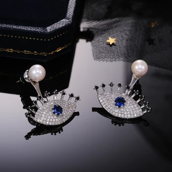 Huitan Dazzling Eye Black Eyelashes Design Retro Personality Women Earring Noble Delicate Party Earring Unique Gift for Female
Huitan Dazzling Eye Black Eyelashes Design Retro Personality Women Earring Noble Delicate Party Earring Unique Gift for Female
