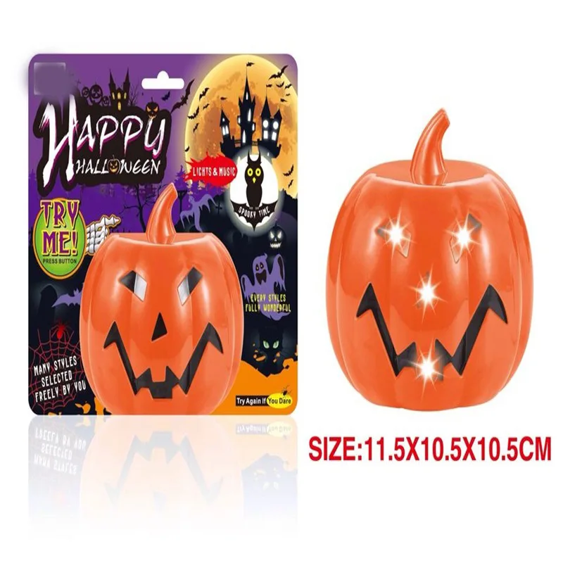 Children Halloween LED Glowing Toy Halloween Halloween with Sound Pumpkin Lamp Cheer Holiday Atmosphere Road
Children Halloween LED Glowing Toy Halloween Halloween with Sound Pumpkin Lamp Cheer Holiday Atmosphere Road