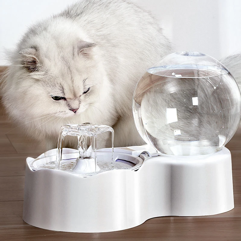 Pet Cat Accessories Automatic Water Dispenser Fountain Bowl Feeder Dog Indoor Food Supply Detachable Electric Transparent Design
Pet Cat Accessories Automatic Water Dispenser Fountain Bowl Feeder Dog Indoor Food Supply Detachable Electric Transparent Design