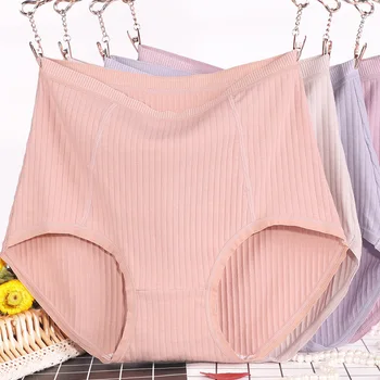 3Pcs Women's Underpants Soft Cotton Panties Girls Solid Briefs Striped Panty Sexy Lingerie Female Underwear XL-6XL Panty 4266
3Pcs Women's Underpants Soft Cotton Panties Girls Solid Briefs Striped Panty Sexy Lingerie Female Underwear XL-6XL Panty 4266