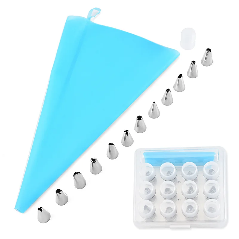 DIY Cake Decorating Tools 14Pcs/Set Reusable Icing Piping Nozzles Set Pastry Bag Scraper Flower Cream Tips Converter Baking Cup
DIY Cake Decorating Tools 14Pcs/Set Reusable Icing Piping Nozzles Set Pastry Bag Scraper Flower Cream Tips Converter Baking Cup