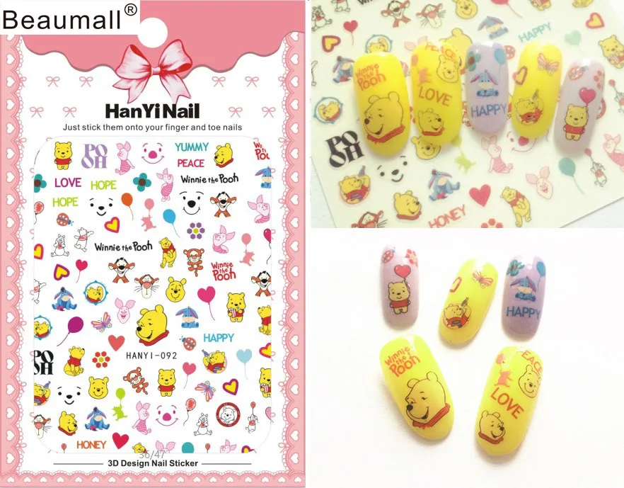 Cartoon Patterns! Nails Art Manicure Back Glue Decal Decorations Design Nail Sticker For Nails Tips Beauty
Cartoon Patterns! Nails Art Manicure Back Glue Decal Decorations Design Nail Sticker For Nails Tips Beauty