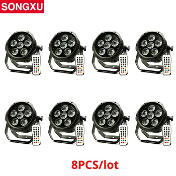 6x18W Waterproof IP65 High Brightness Battery LED Flat Par Light with Wireless DMX Par Light for Wedding Party 8pcs/SX-G3035A
6x18W Waterproof IP65 High Brightness Battery LED Flat Par Light with Wireless DMX Par Light for Wedding Party 8pcs/SX-G3035A