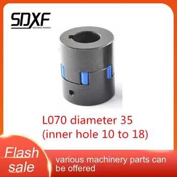 L-type three-jaw coupling, plum coupling, servo motor coupling, star coupling, high torqu L070 diameter 35 (inner hole 10 to 18)
L-type three-jaw coupling, plum coupling, servo motor coupling, star coupling, high torqu L070 diameter 35 (inner hole 10 to 18)