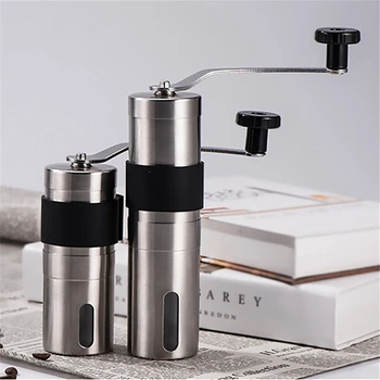 Adjustable Coffee Grinder Handmade Coffee Bean Manual Grinding Machine Burr Mill Stainless Steel Kitchen Cafe Tools Ceramic Head
Adjustable Coffee Grinder Handmade Coffee Bean Manual Grinding Machine Burr Mill Stainless Steel Kitchen Cafe Tools Ceramic Head