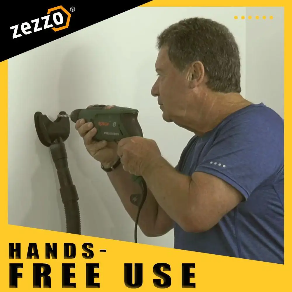Zezzo® Hands-Free Dust Collector Universial Electric Drill Dust Suction Collector 8lbs Dustproof Device Woodworking Tool
Zezzo® Hands-Free Dust Collector Universial Electric Drill Dust Suction Collector 8lbs Dustproof Device Woodworking Tool