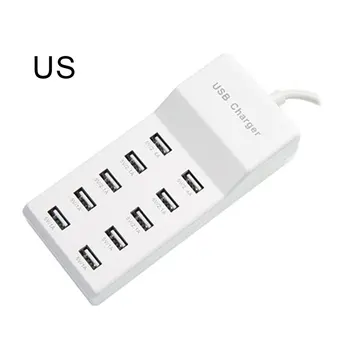Fast Charge 5V/10A 10 Ports Quick USB Charging Mobile Phone Desktop Charger Adapter EU US UK Plug For iPhone Android Samsung
Fast Charge 5V/10A 10 Ports Quick USB Charging Mobile Phone Desktop Charger Adapter EU US UK Plug For iPhone Android Samsung