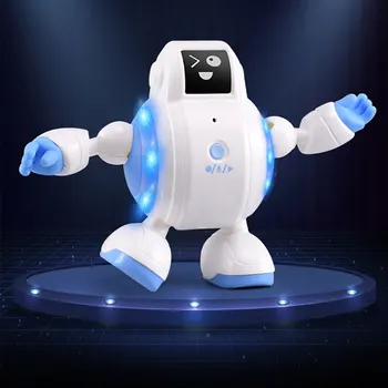 Robot toy Magic Sound Robot Dynamic Music Free Swing Shape Funny Facial Expression Touch induction Robot With Light
Robot toy Magic Sound Robot Dynamic Music Free Swing Shape Funny Facial Expression Touch induction Robot With Light
