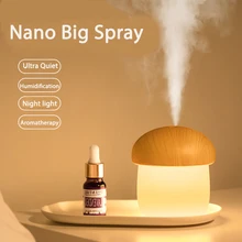 JISULIFE Mini Humidifier Aroma Diffuser for Home Baby Car Air Humidifier 250ml Cute Mushroom Mist Humidifier with Night Lights
JISULIFE Mini Humidifier Aroma Diffuser for Home Baby Car Air Humidifier 250ml Cute Mushroom Mist Humidifier with Night Lights