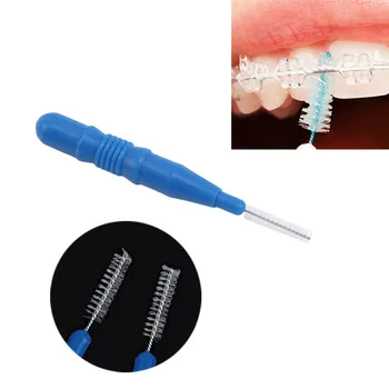 50pcs/set Soft Brushed Toothpick Adults Interdental Brush Clean Between Teeth Dental Floss Pick Push-pull Cleaning Dental Brushe
50pcs/set Soft Brushed Toothpick Adults Interdental Brush Clean Between Teeth Dental Floss Pick Push-pull Cleaning Dental Brushe
