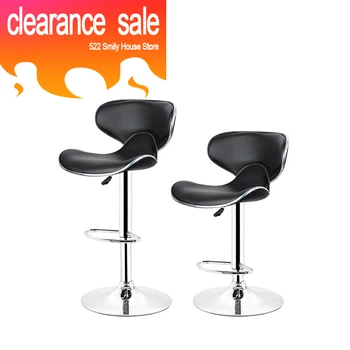 BIG SALE 2pcs/set Black Butterfly Shape Adjusted Rotatable Striped Butterfly Bar Chairs PU Leather Backrest Bar Stools Tools HWC
BIG SALE 2pcs/set Black Butterfly Shape Adjusted Rotatable Striped Butterfly Bar Chairs PU Leather Backrest Bar Stools Tools HWC