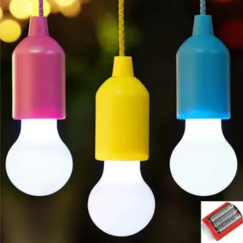 7 Shell Colors Pull Light Bulb LED Hanging Light Bulb Battery Powered Colorful Pull Cord Bulbs White Light 3xAAA batterie
7 Shell Colors Pull Light Bulb LED Hanging Light Bulb Battery Powered Colorful Pull Cord Bulbs White Light 3xAAA batterie