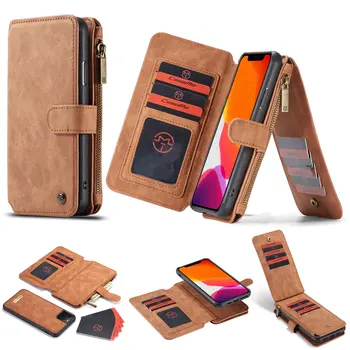 Zipper Removable Back Shell For iPhone 11 Pro Max xs max xr x SE 2020 6 6s 7 8 plus Wallet Bag Magnetic Leather Phone Case Cover
Zipper Removable Back Shell For iPhone 11 Pro Max xs max xr x SE 2020 6 6s 7 8 plus Wallet Bag Magnetic Leather Phone Case Cover