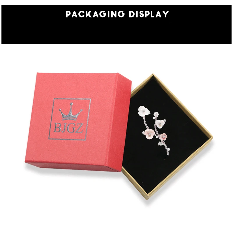 gift box for brooches luxury jewelry packaging