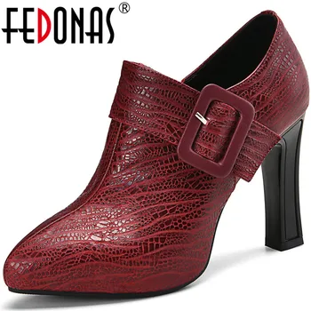 FEDONAS Side Zipper Genuine Leather Women Shoes Wedged Platforms High Heels Pumps 2020 Spring Summer Party Basic Shoes Woman
FEDONAS Side Zipper Genuine Leather Women Shoes Wedged Platforms High Heels Pumps 2020 Spring Summer Party Basic Shoes Woman