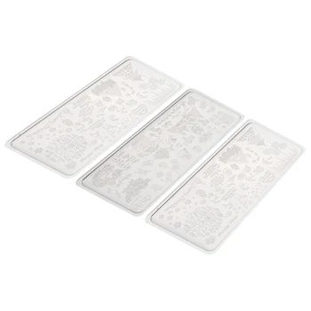 3pcs Halloween and Christmas Manicure Art Template Nail Art Stamping Plates
3pcs Halloween and Christmas Manicure Art Template Nail Art Stamping Plates