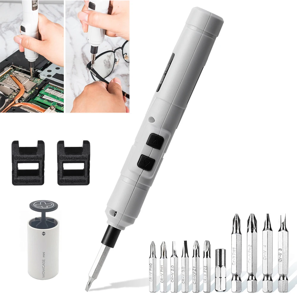 Mini DC Elektrische Schraubendreher Kleine Cordless Power Schraubendreher-set mit Präzision Bohrer und USB Ladegerät power tools
Mini DC Elektrische Schraubendreher Kleine Cordless Power Schraubendreher-set mit Präzision Bohrer und USB Ladegerät power tools