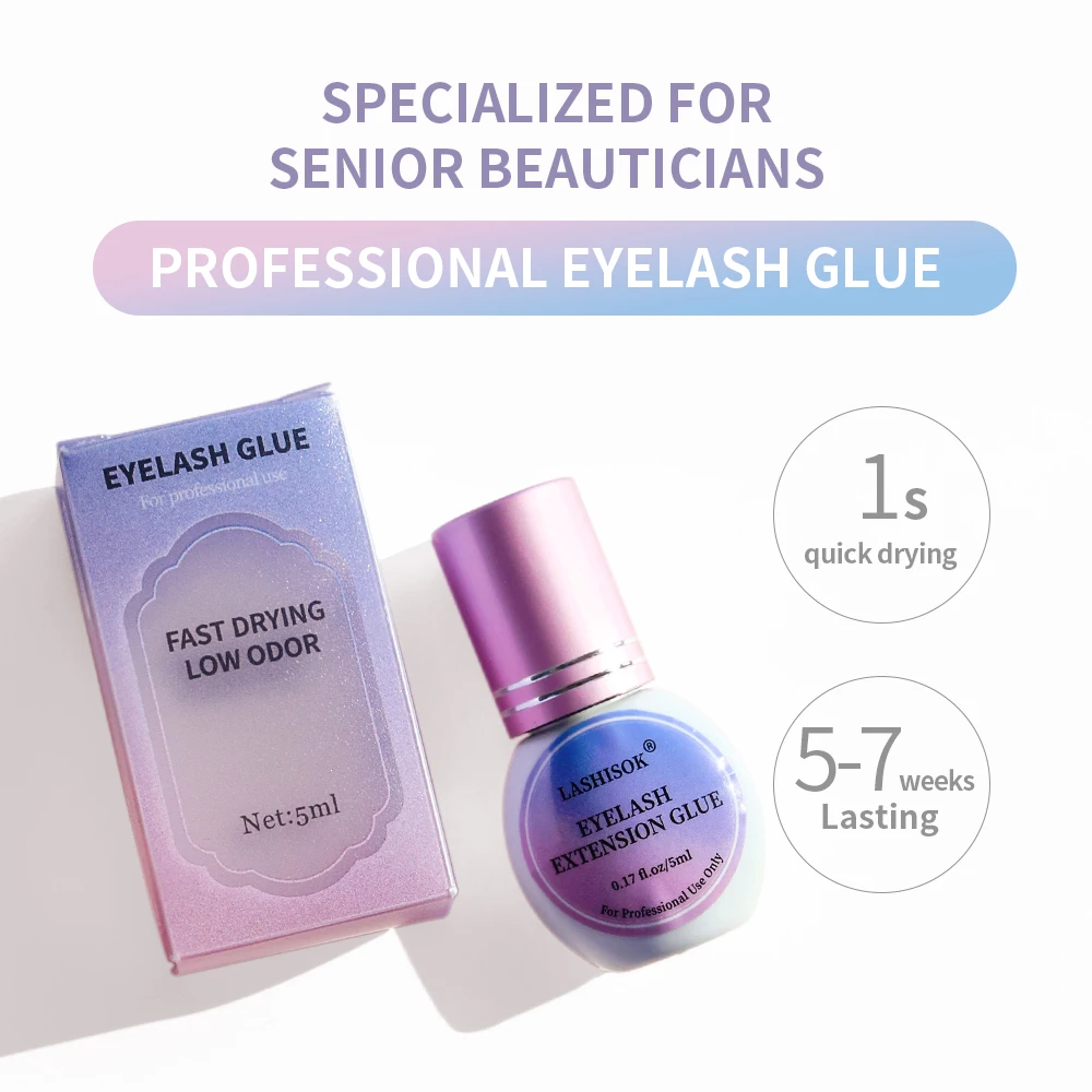 Eyelash Extension Glue Strong Adhesive Individual Lash 1-2 Second Fast Drying Powerful Adhesive colle faux cil
Eyelash Extension Glue Strong Adhesive Individual Lash 1-2 Second Fast Drying Powerful Adhesive colle faux cil