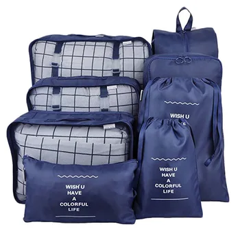 8Pcs Travel Storage Bag Set Suitcase Shoes Pouch Clothes Luggage Makeup Organiser for Camping Hiking TUE88
8Pcs Travel Storage Bag Set Suitcase Shoes Pouch Clothes Luggage Makeup Organiser for Camping Hiking TUE88