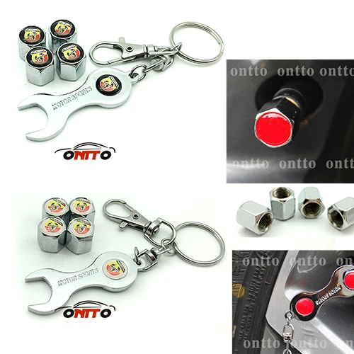 4 Caps+1 Spanner Metal Emblem Car Tire Valve Caps Key Chain for For ABARTH 595 Fiat 500 124 Spider Punto Alfa Rome Wheel Tire
4 Caps+1 Spanner Metal Emblem Car Tire Valve Caps Key Chain for For ABARTH 595 Fiat 500 124 Spider Punto Alfa Rome Wheel Tire