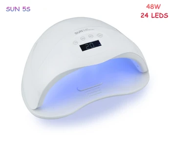 SUN 5S Fast Dryer 48W LED UV Lamp Automatic Sensor Timer Intelligent LCD Cure Nail Polish Lamp Nail Polish Tool
SUN 5S Fast Dryer 48W LED UV Lamp Automatic Sensor Timer Intelligent LCD Cure Nail Polish Lamp Nail Polish Tool