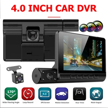 909 4 inch Touch Screen Dual Lens Car DVR Dashboard Camera with Rear View Camera Full HD 1080P Dash Cam Night Vision
909 4 inch Touch Screen Dual Lens Car DVR Dashboard Camera with Rear View Camera Full HD 1080P Dash Cam Night Vision