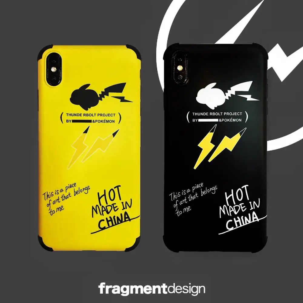 Fragment Design X Pokemons Cartoon Phone Case Cute for iPhone 6 6s 7 8 Plus X XS XR XSMax 11 Pro Max Soft Cover anti-knock
Fragment Design X Pokemons Cartoon Phone Case Cute for iPhone 6 6s 7 8 Plus X XS XR XSMax 11 Pro Max Soft Cover anti-knock