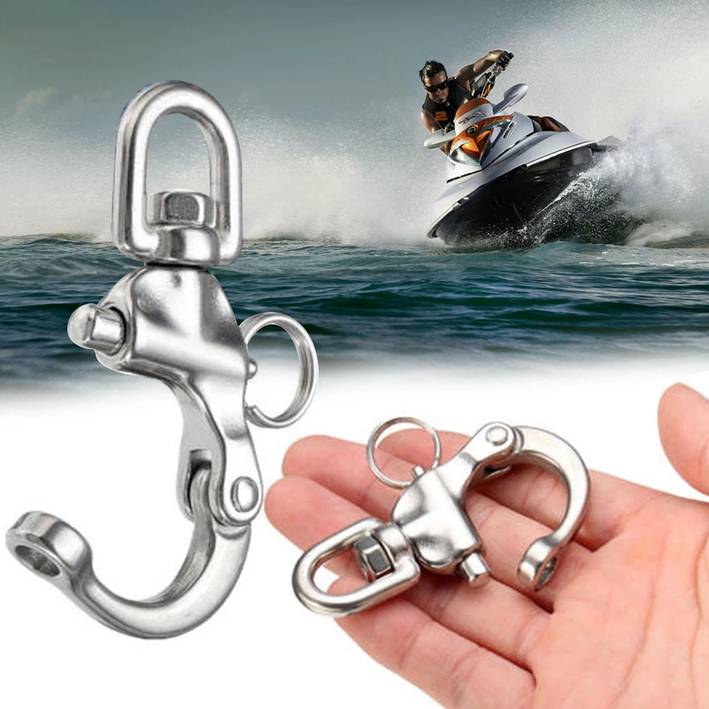 1Pcs Fender Hook Stainless Steel Closed Open Type Polish Marine Sailboat Hardware Fender Hook Ship Accessories Spring Buckle
1Pcs Fender Hook Stainless Steel Closed Open Type Polish Marine Sailboat Hardware Fender Hook Ship Accessories Spring Buckle
