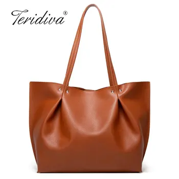 Luxury Brand Soft Leather Handbags Vintage Women Hand Bags Designer Female Tote Bag Crossbody Bags For Women 2019 Shoulder Bag 
Luxury Brand Soft Leather Handbags Vintage Women Hand Bags Designer Female Tote Bag Crossbody Bags For Women 2019 Shoulder Bag