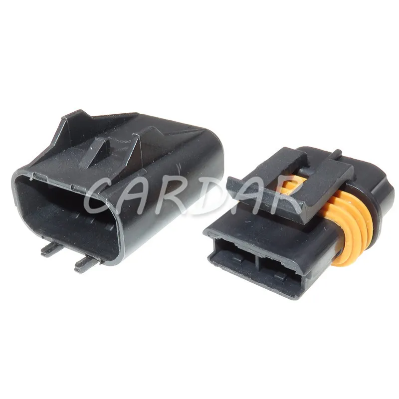 

1 Set 2 Pin 12033769 54200521 12033731 6.3mm Sealed Socket For Inline Fuse Wiring Automotive Connector