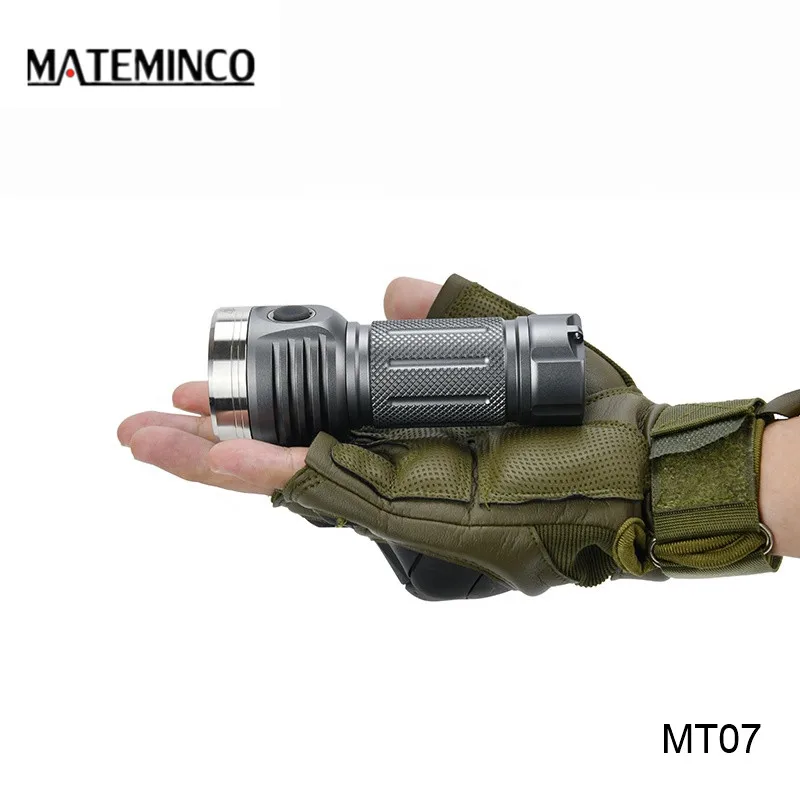 Mateminco MT07 Stepless Dimmable Type C USB 18650 26650 Flashlight Copper Aluminum RGB Anduril UI Torch Light with Diffuser
Mateminco MT07 Stepless Dimmable Type C USB 18650 26650 Flashlight Copper Aluminum RGB Anduril UI Torch Light with Diffuser