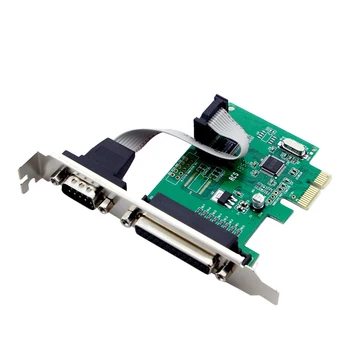 PCI-E serial port card 1 string 1 and combination card desktop computer printer card COM port RS22 monitoring / access control
PCI-E serial port card 1 string 1 and combination card desktop computer printer card COM port RS22 monitoring / access control