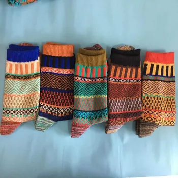 Retro Style Harajuku Sock Autumn Winter Thick Line Thick Cottonpersonality Ladies Socks Wholesale Random Color 5pair/lot
Retro Style Harajuku Sock Autumn Winter Thick Line Thick Cottonpersonality Ladies Socks Wholesale Random Color 5pair/lot