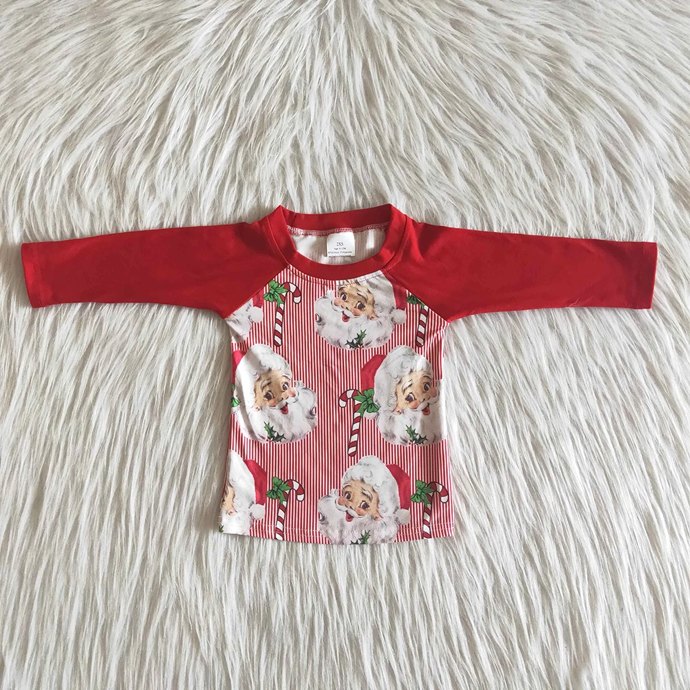 Cute Pattern Red Long Sleeve Children Top Autemn Boy O-Neck Raglan Shirts Christmas Clothes
Cute Pattern Red Long Sleeve Children Top Autemn Boy O-Neck Raglan Shirts Christmas Clothes