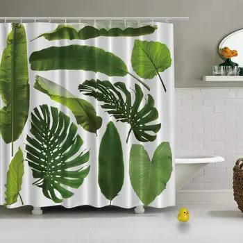 Tropical Jungle Leaves Background Photo Decorative Shower Curtain for Guest Suite,72''L x 72''W 
Tropical Jungle Leaves Background Photo Decorative Shower Curtain for Guest Suite,72''L x 72''W