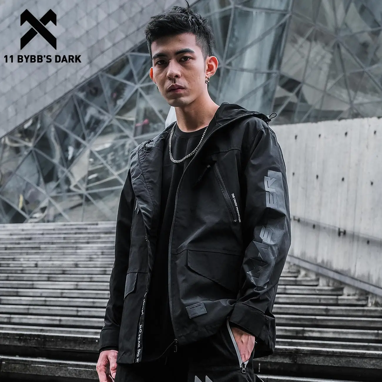 Осенняя куртка на молнии 11 BYBB'S DARK, Techwear с 3d-надписью, куртки-карго, Мужская ветровка с капюшоном, пальто, уличная одежда, верхняя одежда
Осенняя куртка на молнии 11 BYBB'S DARK, Techwear с 3d-надписью, куртки-карго, Мужская ветровка с капюшоном, пальто, уличная одежда, верхняя одежда