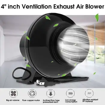 4 Inch 240V Home Silent Exhaust Inline Duct Fan Strong Extractor Fan Wall Window Mountable Kitchen Air Fans Bathroom Air Blower
4 Inch 240V Home Silent Exhaust Inline Duct Fan Strong Extractor Fan Wall Window Mountable Kitchen Air Fans Bathroom Air Blower
