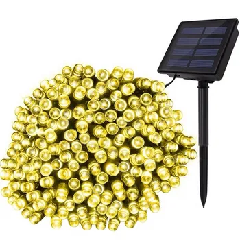 Solar Fairy String Lights Outdoor LED Lighting IP67 Waterproof Christmas Fairy Light for Xmas Garden Homes Wedding Party 
Solar Fairy String Lights Outdoor LED Lighting IP67 Waterproof Christmas Fairy Light for Xmas Garden Homes Wedding Party