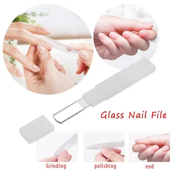 Glass Nail File Sanding Polishing Grinding File Clear White Gradient Nano Nail File Professional Manicure Nail Art Tool
Glass Nail File Sanding Polishing Grinding File Clear White Gradient Nano Nail File Professional Manicure Nail Art Tool